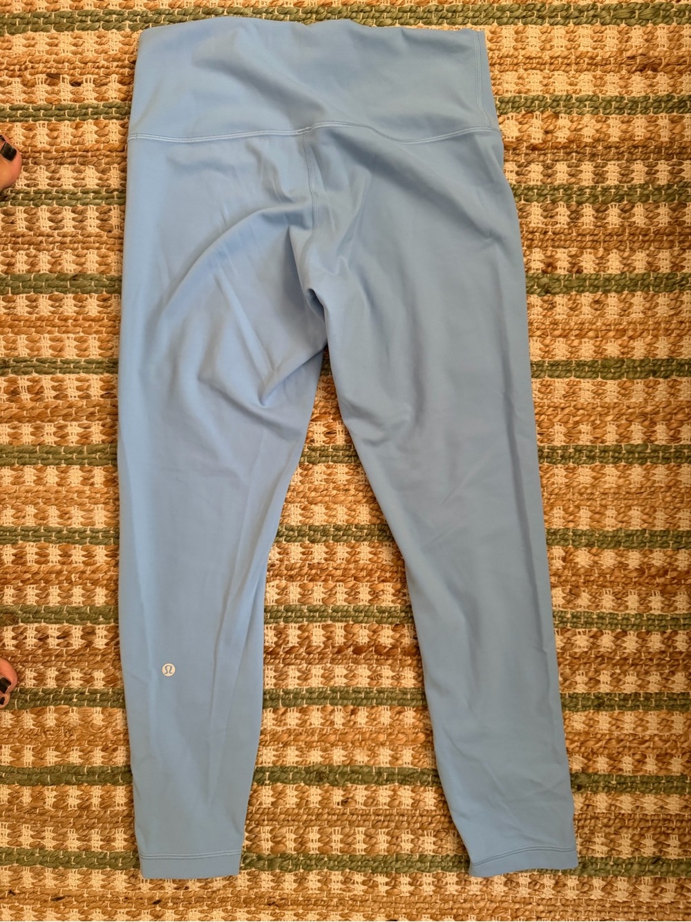 NWOT Lululemon Light Blue High-Waist Leggings